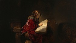 Rembrandt Prophet Hannah (1631)